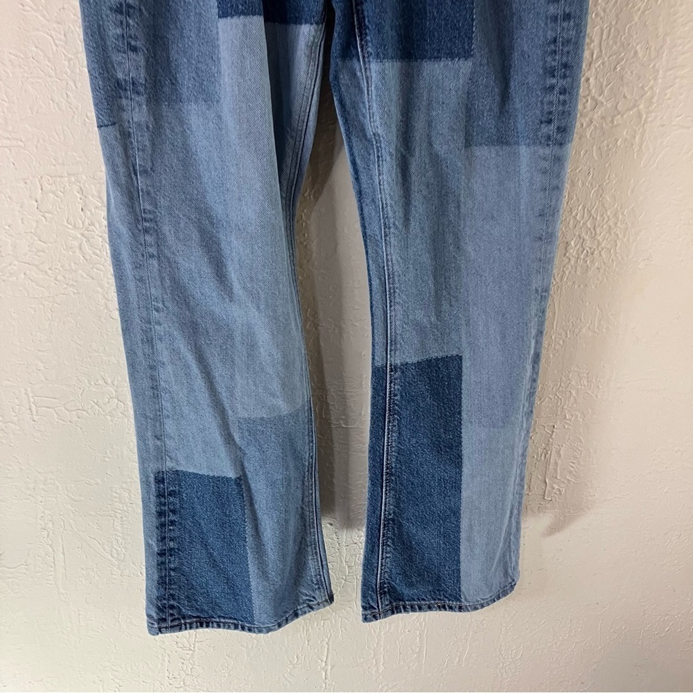 American Eagle Patchwork 90’s Bootcut Jeans In Bl… - image 5